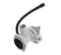 UTHCLO Pompe de Vidange pour Machine à Laver Moteur de Drainage Pièce Détachée pour Lave-Linge Compatible Modèles Frontaux Entretien Simple Plastique Couleur Blanche