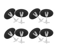 UTHCLO Porte-Bobines pour Machine à Coudre Électrique 8 Pièces en Plastique Support Conique Organiseur de Fil Éponge Anti-Nœuds Compatible Surjeteuse et Recouvreuse pour Atelier Couture