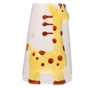 UTHCLO Porte-Bouteille en Céramique pour Hamster Et Lapin, Support Lourd Et Stable, Couleur Jaune, Accès Facile à l'eau pour Petits Animaux De Compagnie, Cage Et Habitat