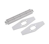 UTHCLO Porte-Rouleau en Plastique Blanc pour Imprimante Thermique, Bobine de Papier Compatible, Accessoire pour Imprimante de Codes-Barres, Tube Intérieur pour Gestion Fluide du Papier