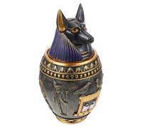 UTHCLO Pot de Rangement Style Égyptien Ancien Résine Décorative pour Bureau et Maison Ornement Thématique Résistant et Pratique Adornment pour Décoration Intérieure