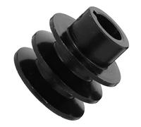 UTHCLO Poulie Mécanique à Double Gorge pour Moteur à Essence Poulie de Courroie Trapézoïdale 19 Mm de Remplacement pour Pompe à Eau Haute Performance Industrielle