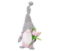 UTHCLO Poupée GNOME Décorative Gris pour Fête des Mères Décor de Table Nain Figurine de Bureau Charmante Accessoire Maison Original pour Ambiance Chaleureuse