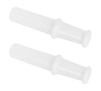 UTHCLO Poussoir à Viande en Plastique Blanc pour Hachoir à Viande, Facile à Utiliser, Cuisine à Domicile, Lot de 2 Pièces de Pièces de Hachoir à Aliments