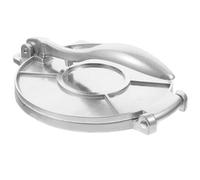 UTHCLO Presse à Tortilla Aluminium Outil Pâtisserie Facile à Utiliser pour Aplatir Pâte Presse Pâtisserie Pratique et Antiadhésive pour Cuisine Maison