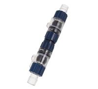 UTHCLO Raccord de Tuyau D’Aquarium 20mm à Double Languette Vanne de Régulation D’Eau, Connecteur Droit Rapide Étanche pour Filtre Externe, Accessoire Pompe Aquarium pour Contrôle Débit