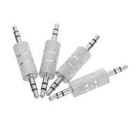 UTHCLO Rallonge Audio 3,5 MM Mâle à Mâle Lot de 4 Adaptateurs Connecteur de Conversion pour Microphone et Appareils Audio