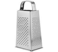 UTHCLO Râpe Manuelle 4 Faces en Acier Inoxydable 15 Cm, Râpe à Légumes Multifonction pour Pommes de Terre et Fromage, Ustensile Cuisine Portable Robuste pour Usage Domestique