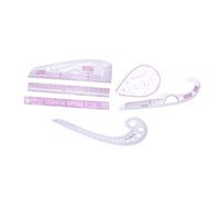 UTHCLO Règle de Couture Acrylique Ensemble de Outils de Traçage pour DIY Couture et Patchwork Règle de Découpe Précise pour Création Vêtements et Arts Manuels