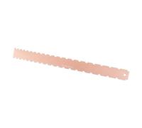 UTHCLO Règle D'écart de Guitare en Aluminium Or Double Échelle pour Jauge de Hauteur de Touche, Outil de Nivellement Professionnel pour Réglage de Guitare et Basse