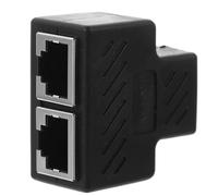 UTHCLO Répartiteur Ethernet Voies Adaptateur Câble Réseau vers Connecteur Compact pour Extension Lan Plug And Play Transmission Stable et Compatible