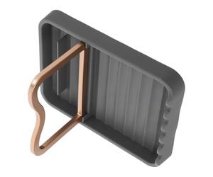 UTHCLO Repose-cuillère Design Simple et Élégant avec Support Solution Gain de Place Multifonctionnelle pour Couvercles de Casseroles en Plastique pour Comptoir Cuisine