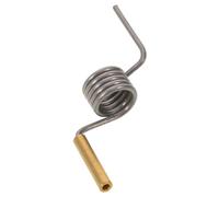 UTHCLO Ressort de Porte de Réfrigérateur 13 Pouces Kit 2 Pièces Tube en Cuivre Pièces de Rechange pour Charnière Verticale et Loquet Accessoires Compatibles pour Appareils