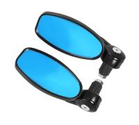 UTHCLO Rétroviseurs Aluminium Réglables Carrée avec Fonction Inversion pour Scooter et Électrique