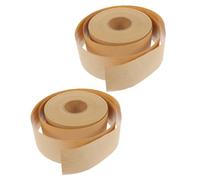 UTHCLO Ruban Adhésif pour Encadrement à Haute Adhérence Papier Activé par L'Eau Rouleaux 48 MM X 50 M 2 Pièces Ruban de Scellage Multifonction pour Fermeture de Boîtes et Protection