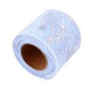 UTHCLO Ruban Tulle Pailleté Neigeux Décoratif Yards Rouleau Gauze Matériau Durable pour Décoration Mariage et