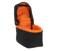 UTHCLO Sacoche Étui de Protection pour Objectif D'appareil Photo Compact Antichoc, Portable Léger pour Photographe, Rangement Sécurisé Lentilles, Usage Voyage, Noir Rembourrage Interne