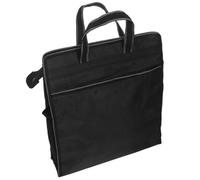 UTHCLO Sacoche pour Homme Noire en Oxford avec Poignée Porte-Documents Zippé Résistant à L’Usure Paquet Organisateur de Dossiers Portable pour Bureau et Voyages Professionnels