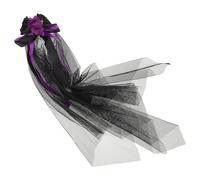 UTHCLO Serre- Gothique avec Voile Noir et pour Halloween et Mariage Accessoire Cheveux Sorcière pour Fête Mexicaine et Carnaval