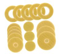 UTHCLO Set de Tampons Feutre pour Flûte Traversière Coussinets Ouverts Résistants Déformation Installation Facile pour Musiciens Novices et Professionnels