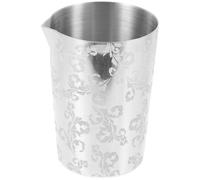 UTHCLO Shaker à Cocktail en Acier Inoxydable Solide Design Sculpté, Gobelet Mélangeur Facile pour Barmans Professionnels et Amateurs