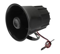 UTHCLO Sirène Alarme pour Voiture et Extérieur Haut Parleur Pa Monophonique Étanche Avertisseur Sonore Auto pour Camion et