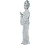 UTHCLO Statue de Bouddha en Pierre de Sable Verte Décoration pour Aquarium Figurine Bouddha Intérieure et Extérieure Ornement Compact pour Aquarium et Jardin Sculpture Créative Debout