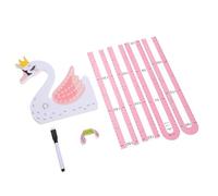 UTHCLO Sticker Mural De Mesure De Hauteur 3d à Motif Animal De Dessin Animé Pour Garçon Et Filles, Autocollant Décoratif Étanche, Couleur Vive, Décor Chambre Bébé, Réutilisable, Lot Unique
