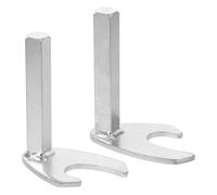 UTHCLO Support Béquille Moto Aluminium U-forme Résistant Accessoire Lève-côté pour Paddock Stand Lot