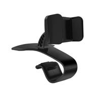 UTHCLO Support de téléphone de Voiture Agrafe Support de téléphone Mobile Titulaire Poignée Noir