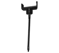 UTHCLO Support de Téléphone en Métal Noir 4pcs Réglage D'angle, Fixation Facile sur Plateau de Pied de Microphone pour Live Streaming et Enregistrement