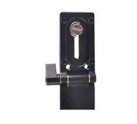 UTHCLO Support de Tête de Trépied de Z Pliable Rapide Plateau à Dégagement Rapide Vis 1/4 et 3/8 Aluminium Anodisé Léger et Portable Compatible Appareils Photo Reflex et Rail