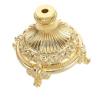 UTHCLO Support De Vase Oriental Base Décorative pour Plantes Et Fruits Présentoir Élégant pour Maison Et Finition Électrolytique