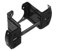 UTHCLO Support de Ventilateur de Plafond en Fer Noir Design Élégant pour Montage Stable le Salon, Accessoire Remplaçable de Fixation Plafond