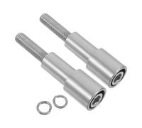 UTHCLO Support D'extension pour Téléphone de Moto, Tige Métallique 0,9 Cm, Paire Gauche et Droite, Rallonge pour Guidon, Compatible Navigation Gps, Accessoire Guidon Stable et Sécurisé