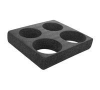 UTHCLO Support Porte Gobelets Mousse à Plateau de Transport Boissons Réutilisable pour Livraison Café Boissons Froides et Chaudes Pratique Fuite