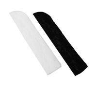 UTHCLO Support pour Éventail 2 Pièces Pliable en Lin Dentelle Faite Main Facile à Transporter et, pour Diverses Occasions