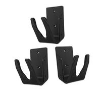 UTHCLO Support pour Scanner de Codes-Barres Design Stable Montage Mural Pratique en Plastique Noir Lot de 3 Pièces pour Supermarchés