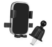 UTHCLO Support Téléphone Voiture Ventouse Stable pour Tableau de Bord et Pare Brise Compatible avec Divers Modèles Installation Facile Antidérapant pour Navigation et Appels
