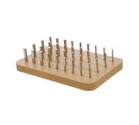 UTHCLO Tableau à Picots Rééducation Main Doigt Outils de Dextérité en Bois et Acier Inoxydable, Rééducation Sensorielle à Domicile Centre de Réhabilitation