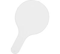 UTHCLO Tableau Blanc et Design Simple Effaçable à Sec en Bois Portable Bords Arrondis pour Fournitures Scolaires et Présentation en Classe