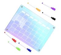 UTHCLO Tableau Mémo Magnétique Effaçable à Sec Acrylique Planificateur Hebdomadaire Réutilisable pour Réfrigérateur et Bureau Tableau de de Tâches et Rappels