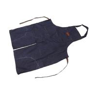 UTHCLO Tablier De Poterie Réglable Denim Avec Poches à Outils Pour Bricolage Céramique Sans Manches