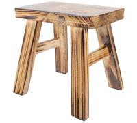 UTHCLO Tabouret en Bois Massif pour Garçon Fille Marchepied Antidérapant Léger Tabouret Portable pour Salle de Bain Cuisine Chambre Aide à Autonomie