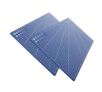 UTHCLO Tapis de Découpe Facile à Ranger Double Face 2 Pièces en Pp Léger pour Gravure et Découpe, Protège Plan de Travail pour Modélisme et Papier