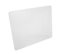 UTHCLO Tapis de Souris en Verre Transparent 200 X 250 Mm, Surface Lisse à Faible Friction, Tapis de Souris Gaming et Bureau, Profil Mince Gain de Place, Nettoyage Facile, Accessoire