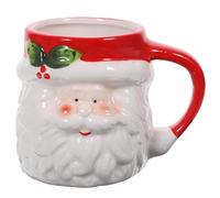 UTHCLO Tasse à Café de Noël en Céramique Poignée, Motif Festif, Capacité Standard, Mug Léger et Résistant, Gobelet Décoratif pour Maison et Bureau, pour Boissons Chaudes et Froides