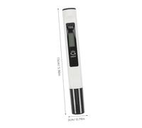 UTHCLO Testeur Eau Numérique Portable avec Capteur Haute Précision pour Mesure Total des Solides Dissous et pH Stylo Testeur Eau Potable Multifonction pour Maison Piscine et Aquarium