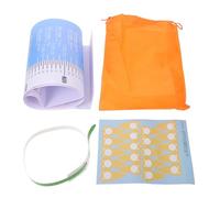 UTHCLO Toise de Croissance pour Bébé 0-3 Ans Mètre Ruban Tour de Tête et Mesure Taille, Tapis de Mesure Pliable Lavable Rangement, Suivi Croissance Nourrisson Garçon