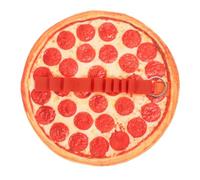 UTHCLO Trousse à Crayons Enroulable Capacité Motif Pizza Organiseur de Crayons Toile Pratique et pour Rangement Scolaire et Bureau